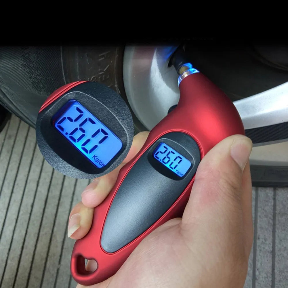 High Precision Backlit Tire Gauge