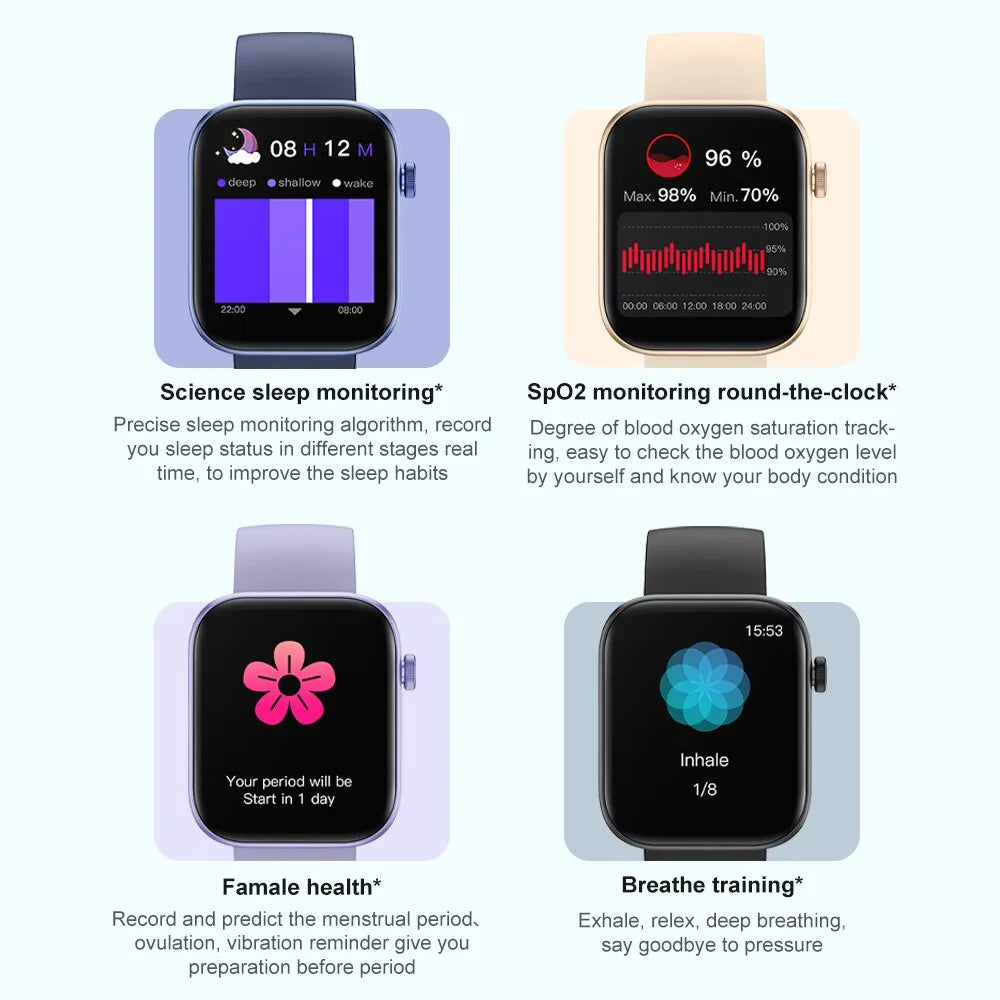 IP68 Waterproof Smart Watch