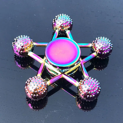 Rainbow Fidget Metal Spinner