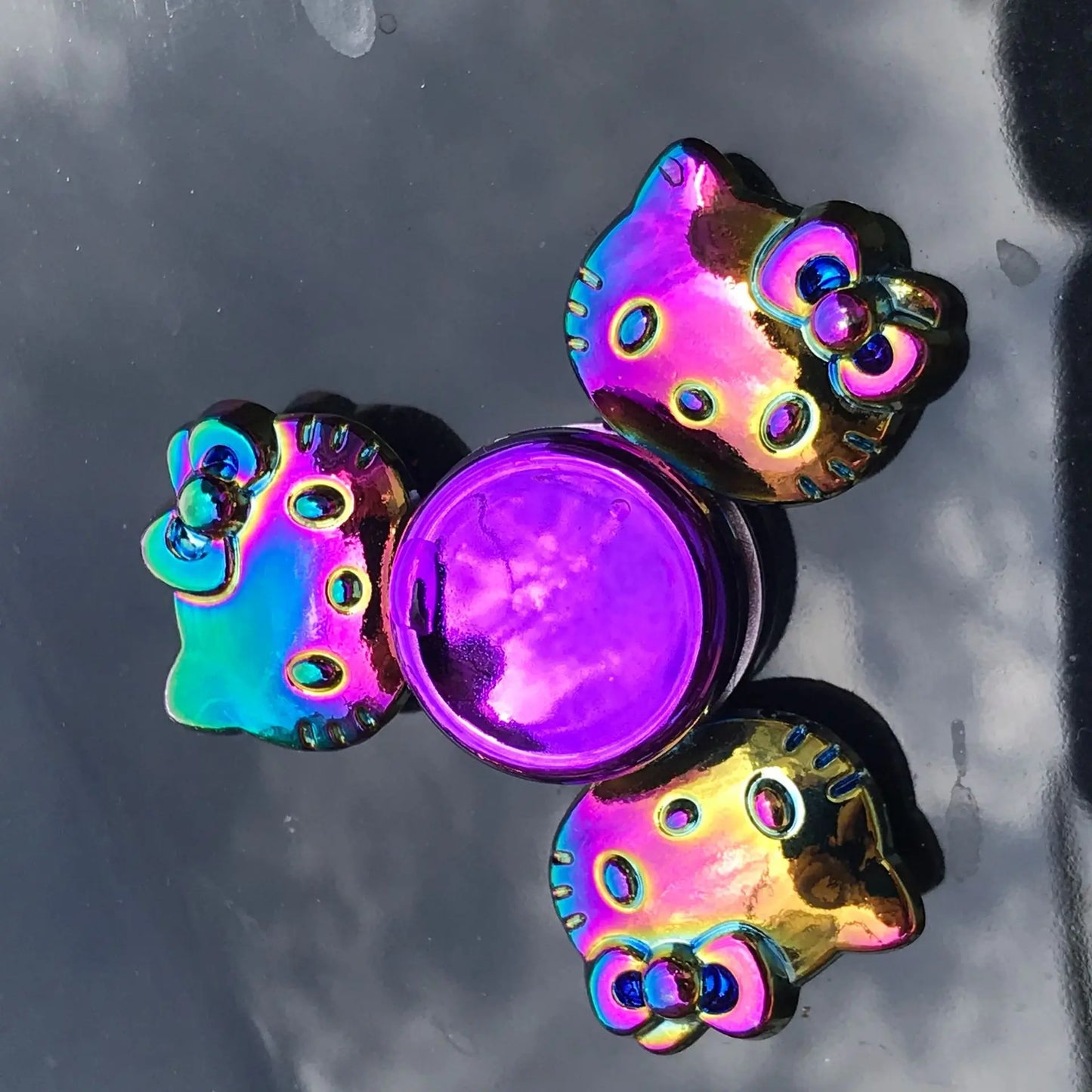 Rainbow Fidget Metal Spinner