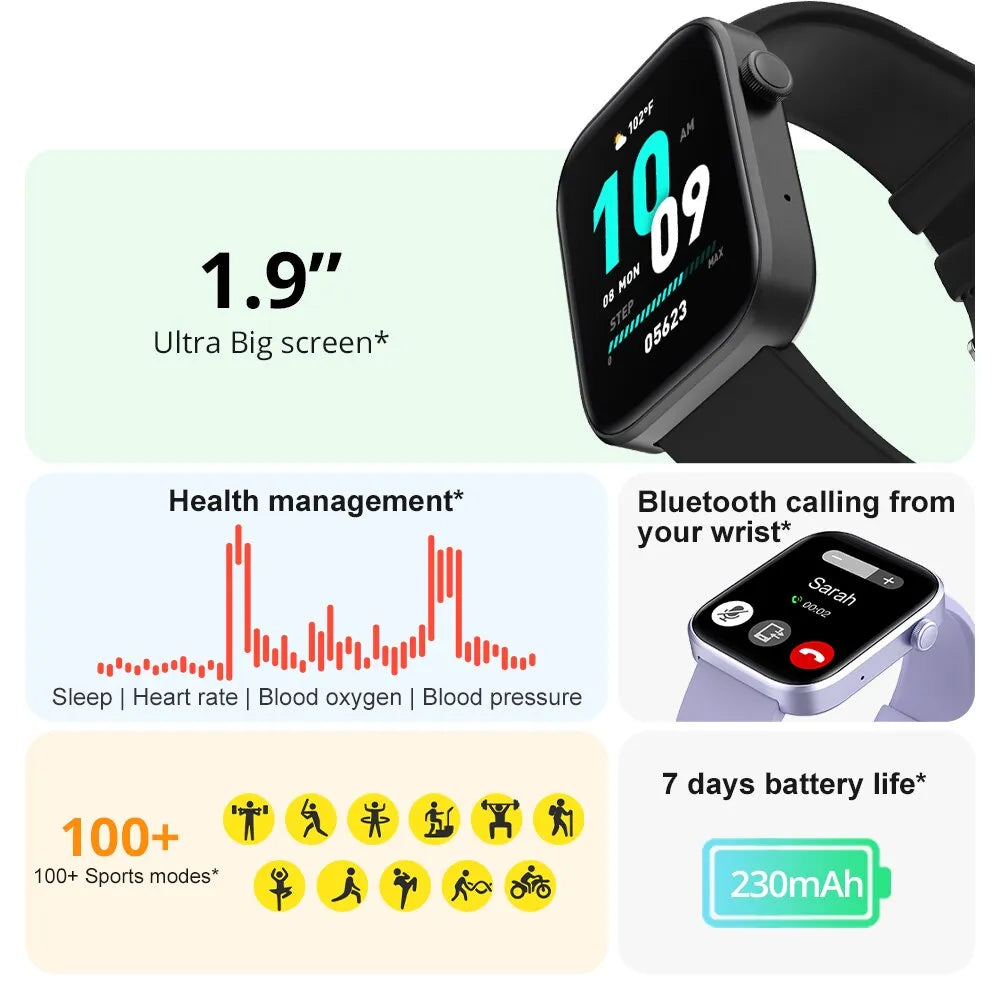 IP68 Waterproof Smart Watch